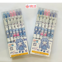 Bút Gel Bấm Xóa Được HỘP KIẾNG VS, King (12 Cây/Hộp; 12 Hộp/Lốc; 16 Lốc/Thùng)