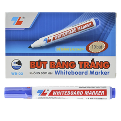 TL - Bút Lông Bảng Loại Lớn WB03 (Xanh, Đỏ, Đen) (10 Cây/Hộp)