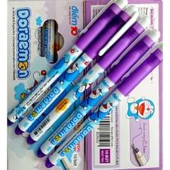 TL - Bút Lông Kim Doreamon FL04/DO (Xanh, Tím, Đỏ, Đen) (10 cây/Hộp)