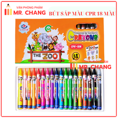 G-star Bút Sáp Màu CPR - 18 Màu (10 Hộp/ Lốc; 120 Hộp/ Thùng)