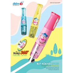 TL - Bút Xóa Kéo TP-CT01 (1 cây/Vĩ) (10 Vĩ/Hộp)