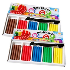 Win Q Đất Nặn Thủ Công 5 Màu D5 (10 Hộp/Lốc; 240 Hộp/ Thùng)