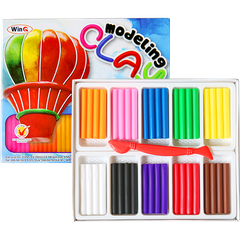 Win Q Đất Nặn Thủ Công 10 Màu D10 (5 Hộp/ Lốc; 90 Hộp/ Thùng)