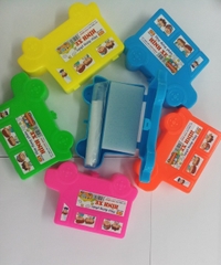 HS Hộp đựng phấn (Hình Bướm, Panda, Xe, Hello Kitty, Cá, Doremon) (10 hộp/ Lốc)