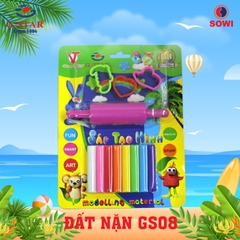 G-Star Sáp Nặn 8 MÀU GS08 (12 Vĩ/ Lốc; 48 Vĩ/ Thùng)