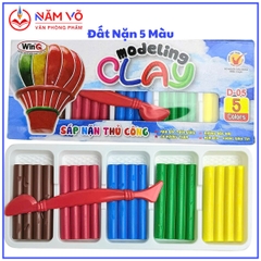 Win Q Đất Nặn Thủ Công 5 Màu D5 (10 Hộp/Lốc; 240 Hộp/ Thùng)