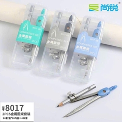 Compa Bút Chì Gỗ 8017 (24 Cái/Hộp; 30 Hộp/Thùng)