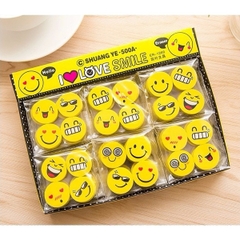 . Gôm Mặt Cười TB 16071 (4 Cục/Bịch; 30 Bịch/Lốc; 30 Lốc/Thùng)