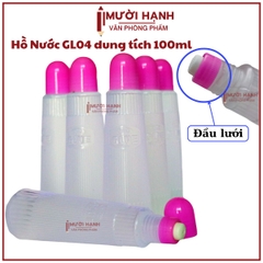 Win Q Keo Dán Giấy Chai Nước Loại Lớn 100ml GL04 (6 Chai/ Lốc; 36 Lốc/ Thùng)