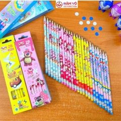 Bút chì đủ mẫu dễ thương VS 7777; 668 (12 Cây/Hộp; 12 Hộp/Lốc; 20 Lốc/ Thùng)