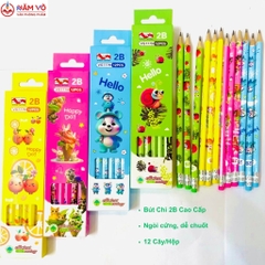 Bút chì đủ mẫu dễ thương Vân Sơn VS 7779 (12 Cây/Hộp; 12 Hộp/Lốc; 240 Hộp/Thùng)