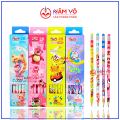 Bút chì đủ mẫu dễ thương VS 7777; 668 (12 Cây/Hộp; 12 Hộp/Lốc; 20 Lốc/ Thùng)