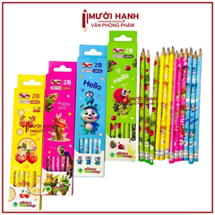 Bút chì đủ mẫu dễ thương Vân Sơn VS 7779 (12 Cây/Hộp; 12 Hộp/Lốc; 240 Hộp/Thùng)