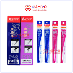 Ruột Bút Xóa Được NẮP ĐẬY AODEMEI 382 (20 Ống/Hộp; 12 Hộp/Lốc; 24 Lốc/Thùng)