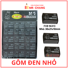 Gôm Đen Thỏ NHỎ MG - FXP96313 (30 Cục/Lốc; 30 Lốc/Thùng)