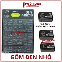 Gôm Đen Thỏ NHỎ MG - FXP96313 (30 Cục/Lốc; 30 Lốc/Thùng)