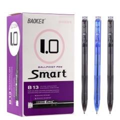 Bút Bi Xanh Baoke/ Aihao Smart B13 (48 Cây/ Hộp; 60 Hộp/ Thùng)