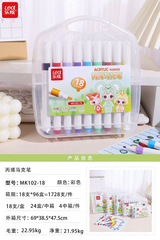 Bút Lông Màu ACRYLIC LEX 102 (THÂN TRÒN, NGÒI TÙ)