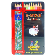 G-Star Bút Chì Màu (HỘP THIẾC) T12