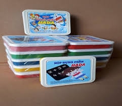 Hộp đựng phấn HADA vuông (10 Hộp/Lốc)