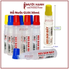 Win Q Keo Dán Giấy Nước 30ml GL01 (12 Chai/Lốc; 40 Lốc/ Thùng)