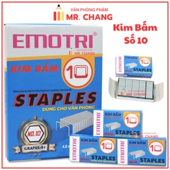 G-Star Kim Bấm Số 10 GRAPAS-01 EMOTRI (20 Hộp/ Lốc; 40 Lốc/ Thùng)