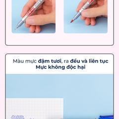. TL - Bút Lông Dầu Nhỏ PM04 (Xanh, Đỏ, Đen) (10 Cây/Hộp)