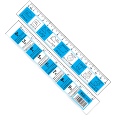 Win Q Thước dẻo cửu chương T-16 (60 cây/Hộp)