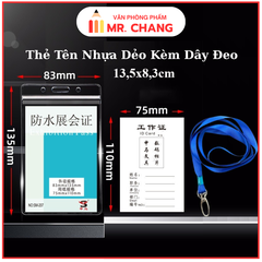 . Thẻ Tên DỌC SM-207 (50 Cái/Hộp) (60 Hộp/Thùng)