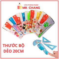 . Thước Dẻo Bộ Nút (4 Cây/Bộ; 40 Bộ/Hộp; 16 Hộp/Thùng)