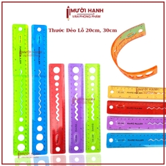 . Thước Dẻo LỖ Aihao 200 (24 Cây/Hộp; 60 Hộp/Thùng) - 20 CM