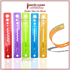 . Thước Dẻo LỖ Aihao 200 (24 Cây/Hộp; 60 Hộp/Thùng) - 20 CM