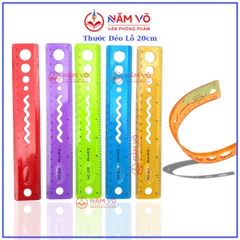 . Thước Dẻo LỖ Aihao 200 (24 Cây/Hộp; 60 Hộp/Thùng) - 20 CM