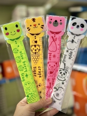 Thước con vật 15cm TW-8008 (60 cây/Hộp)