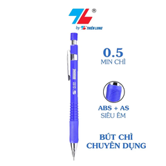 TL - Bút chì bấm ruột 0,5mm PC-024 (10 cây/Hộp)