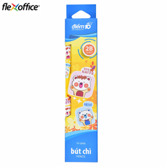 TL - Bút Chì Gỗ Có Gôm 2B TP-GP06 (10 Cây/Hộp)