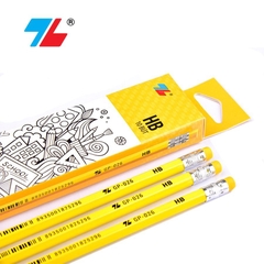 TL - Bút Chì Gỗ HB Có Gôm GP026 (10 Cây/Hộp)