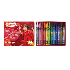 TL - Bút sáp màu CR-C016 - 12 MÀU (10 Hộp/Lốc)