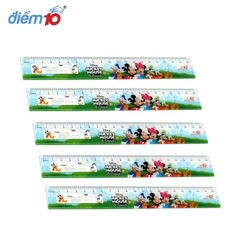 TL - Thước Nhựa Dẻo Thẳng Hình Mickey SR-029/MI - 20cm