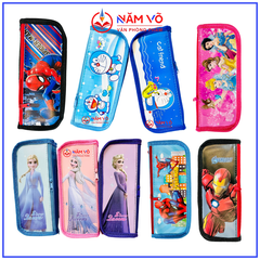 Ví bút vải 2 ngăn khóa kéo Rẻ (48 Cái/ Hộp; 288 Cái Thùng) 5275;5201;5273;5277;5284; 5209