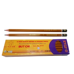 G-Star Bút chì gỗ P777- 2B; 3B; 4B; 5B; 6B (12 Cây/Hộp; 12 Hộp/ Lốc; 240 Hộp/ Thùng)