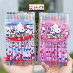 . Sáp Vặn 18 Màu - DÀI 1012F; 1012L (12 Vĩ/Lốc) (144 Vĩ/Thùng)