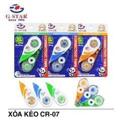 G-Star Xoá Kéo 1 Cây (Kèm 1 ruột) CR-07 (24 Cây/Hộp; 12 Hộp/ Thùng)