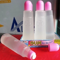 Win Q Keo Dán Giấy Chai Nước Loại Lớn 100ml GL04 (6 Chai/ Lốc; 36 Lốc/ Thùng)