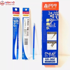 Ruột Bút Xóa Được NẮP ĐẬY AODEMEI 382 (20 Ống/Hộp; 12 Hộp/Lốc; 24 Lốc/Thùng)
