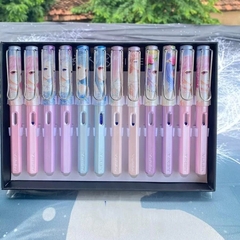 . Bút Máy NẮP ĐẬY Ống Mực Xóa Được (12 Cây/Hộp) 7002;7012;7003;7005;7006;4073;437;4659;4022;T98