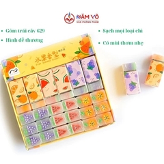 . Gôm Thỏi Thơm Hình Trái Cây Majaca 629 (36 Cục/ Lốc; 30 Lốc/Thùng)