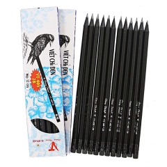 G-Star Bút Chì Màu Đen Thân Gỗ VT 405 2B (12 Cây/Hộp; 12 Hộp/ Lốc; 20 Lốc/ Thùng)