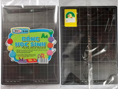 Win Q Bảng Đen Khổ A4 B04 Có Moust 2 MẶT PHẤN (4 Ô + 5 Ô)(10 Cái/ Lốc; 100 Cái/ Thùng)