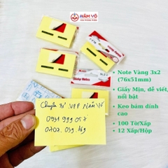 Giấy Note Vàng Xing Li; King